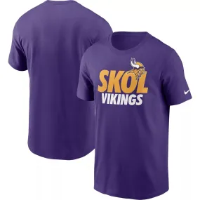 Men's Minnesota Vikings Hometown Collection Skol Nike T-Shirt Purple
