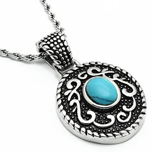Men's Necklaces - TK550 - High polished (no plating)