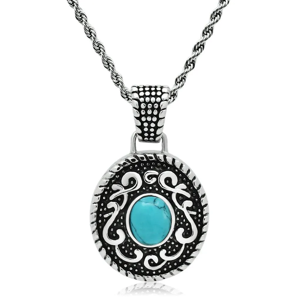 Men's Necklaces - TK550 - High polished (no plating)