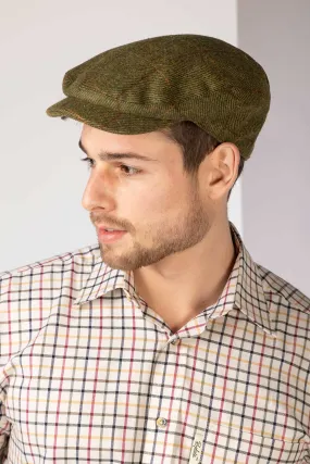 Men's Poacher Tweed Flat Cap