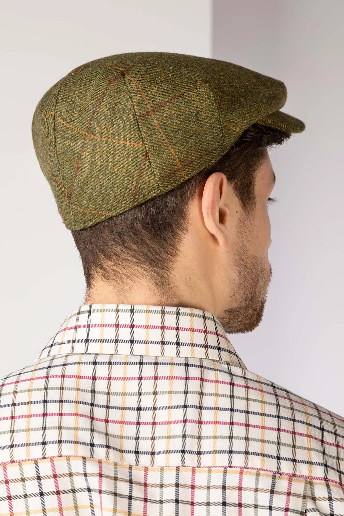 Men's Poacher Tweed Flat Cap