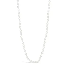 Men's Seed Pearl Necklace | Ivory