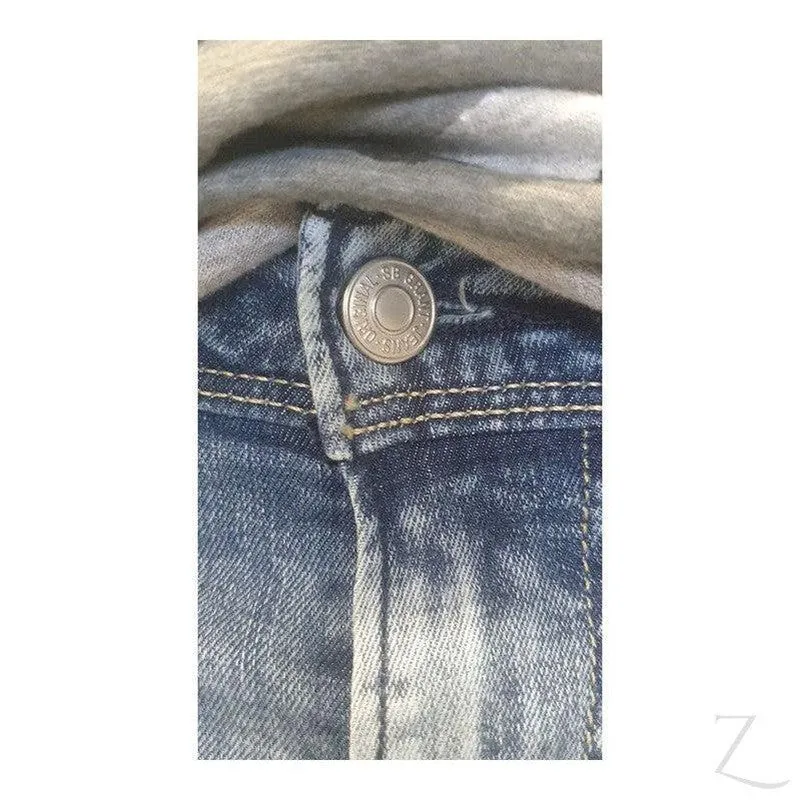 Men's Stretch Denim Shorts | Plain | "Sipho"