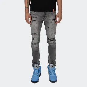 Men's TWO MILL TWENTY "Howard" Essential Clean Jean Light Grey