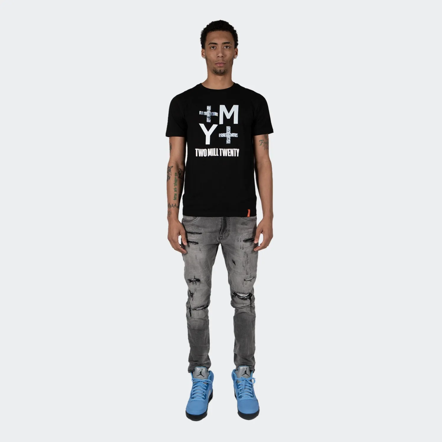 Men's TWO MILL TWENTY "Howard" Essential Clean Jean Light Grey