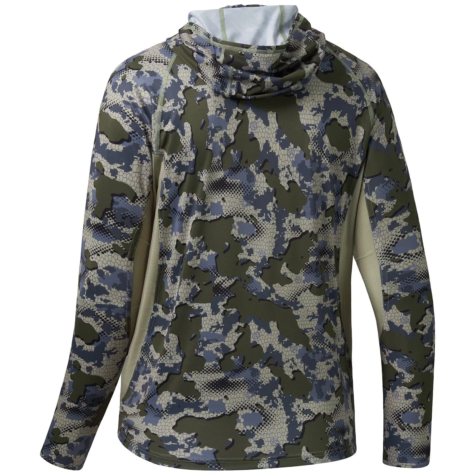 Men's UPF 50  Long Sleeve Hunting Hoodie with Mask FS06M