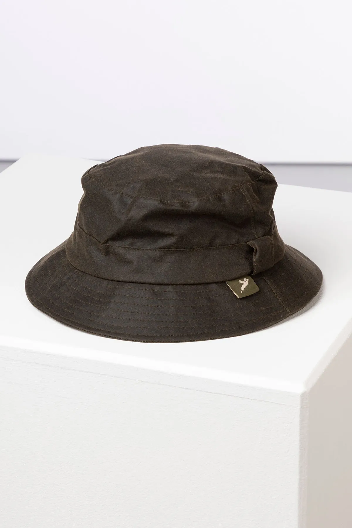 Men's Wax Cotton Waterproof Bush Hat