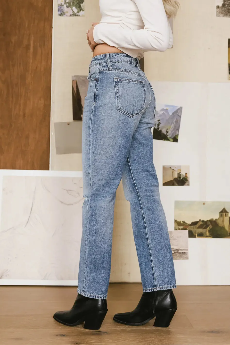 Michelle Straight Leg Jeans - FINAL SALE