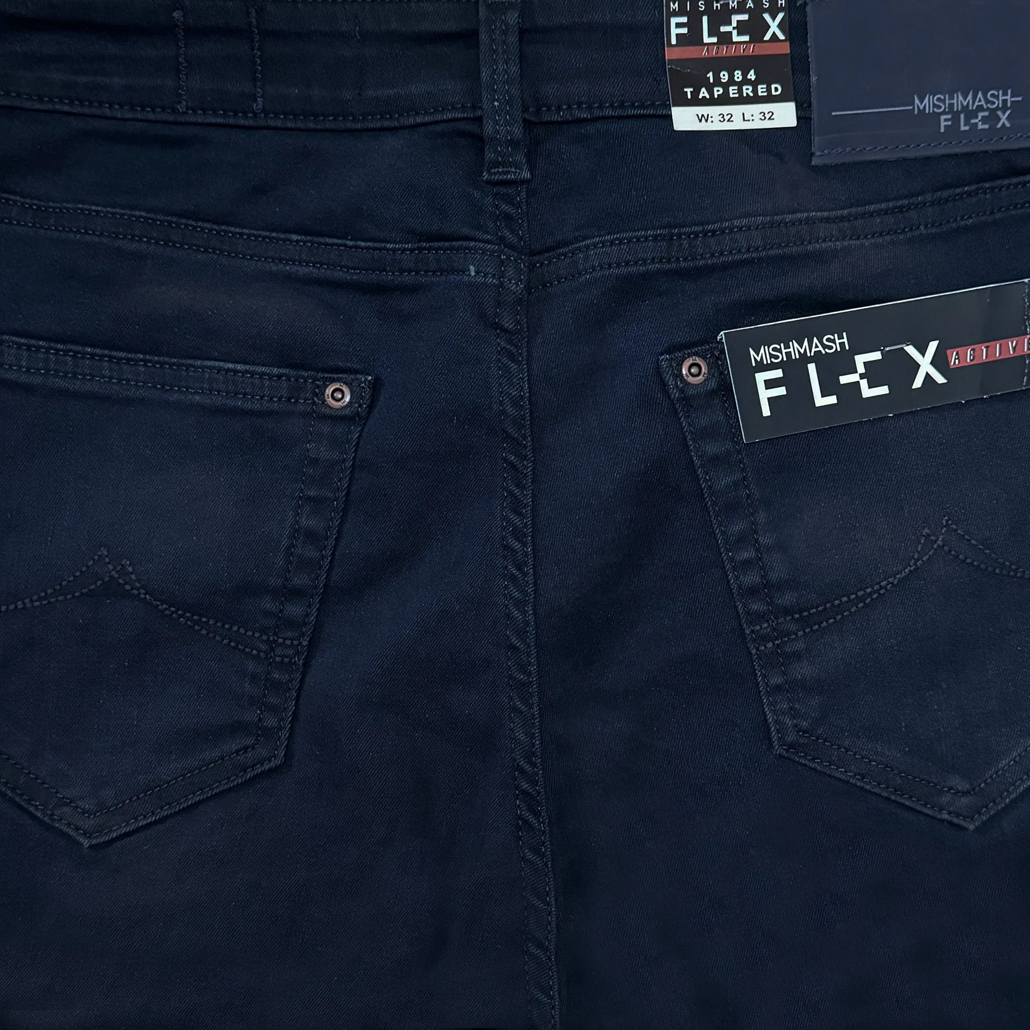 Mish Mash Flex Tapered Jeans Navy