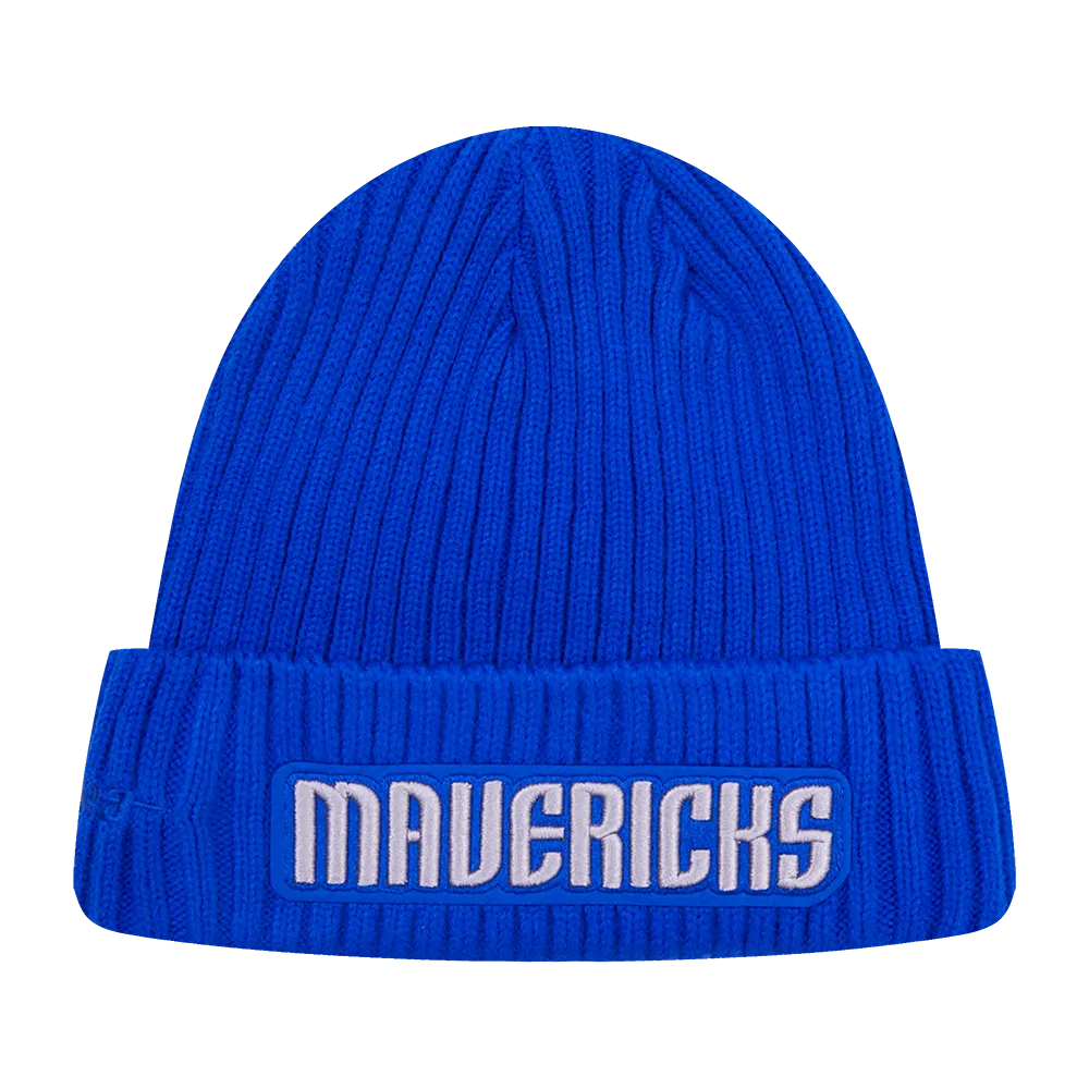 NBA DALLAS MAVERICKS CLASSIC CORE UNISEX BEANIE (ROYAL BLUE)