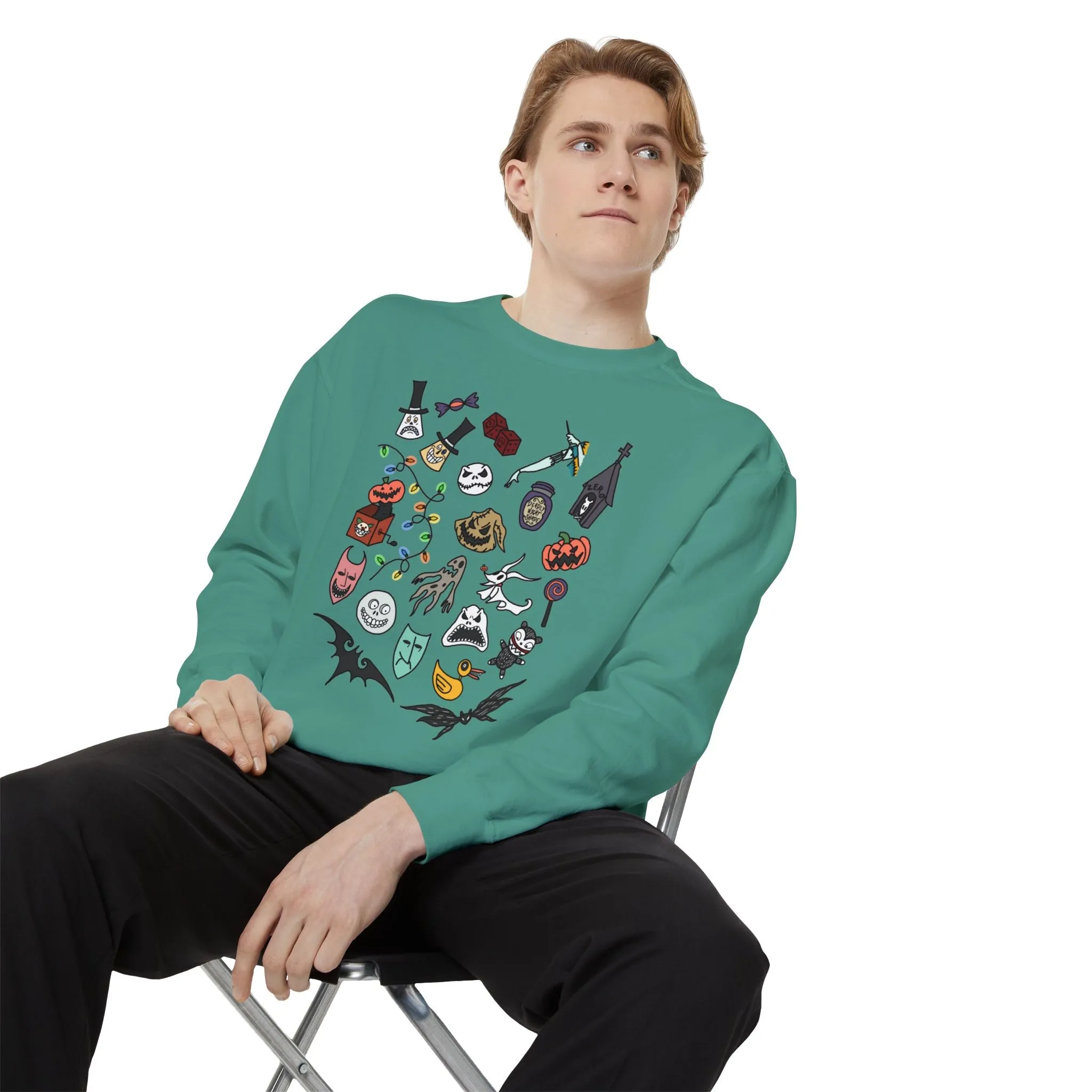 Nightmare Comfort Colors Crewneck