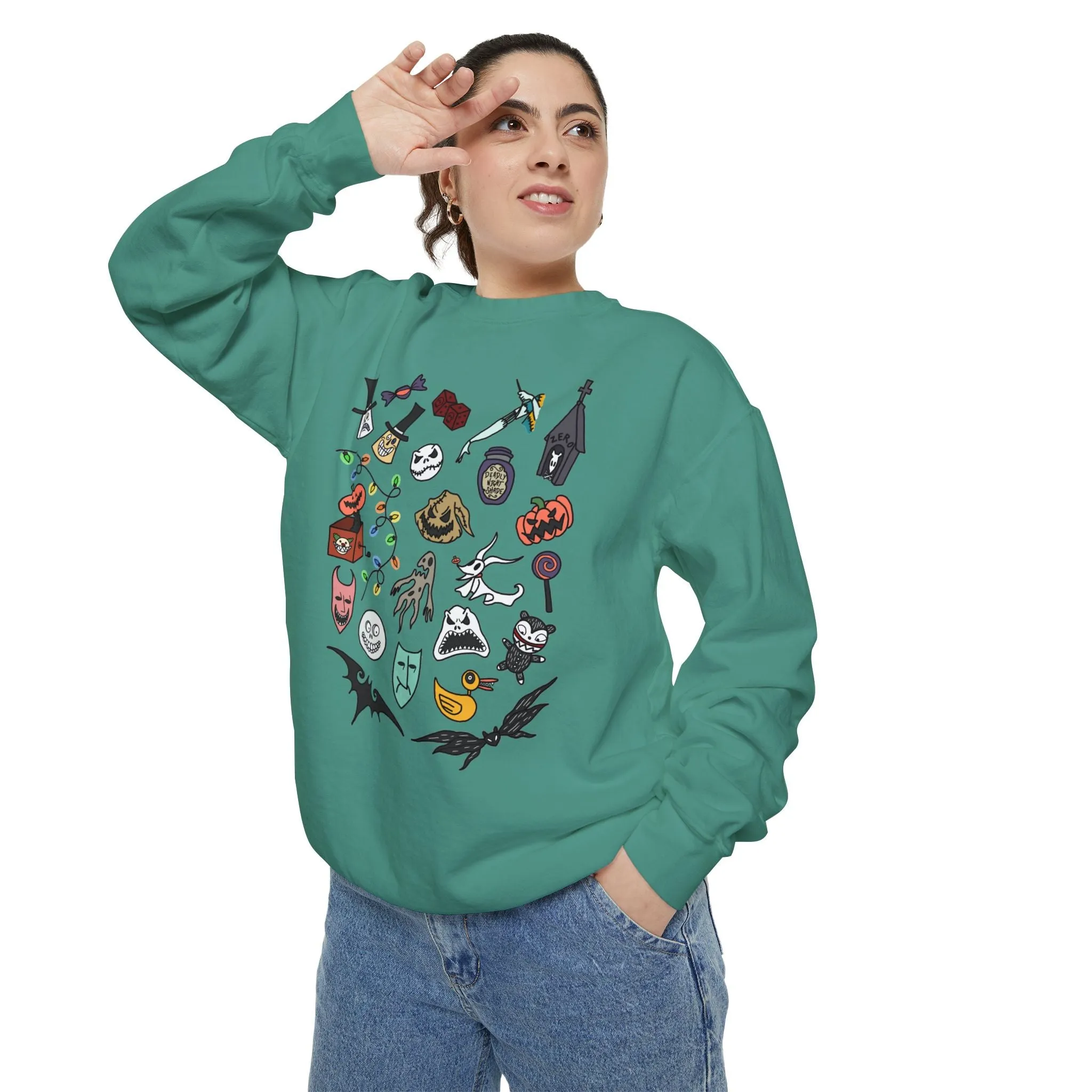 Nightmare Comfort Colors Crewneck