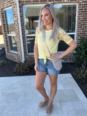 Paisley Bandana Boho Judy Blue Shorts