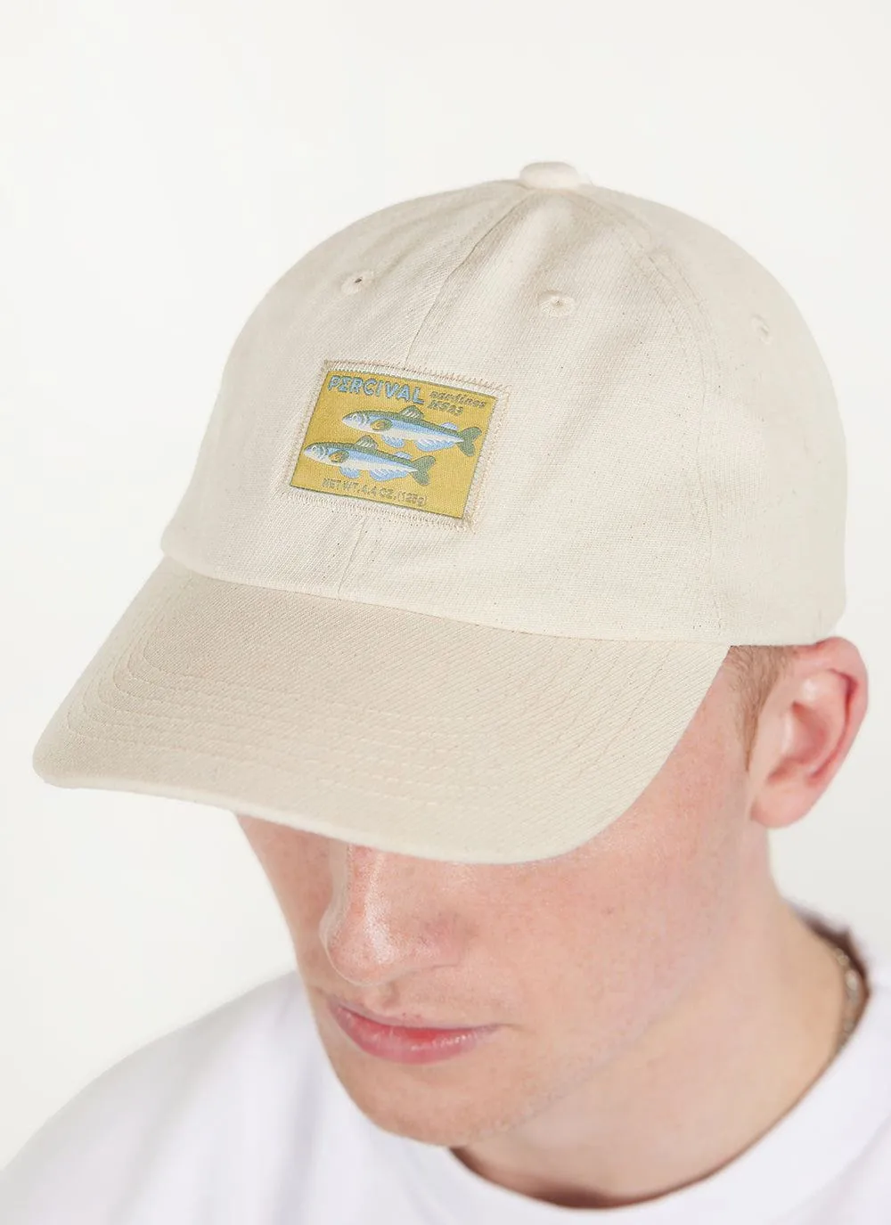 Percival Sardines Cap | Cotton | Ecru