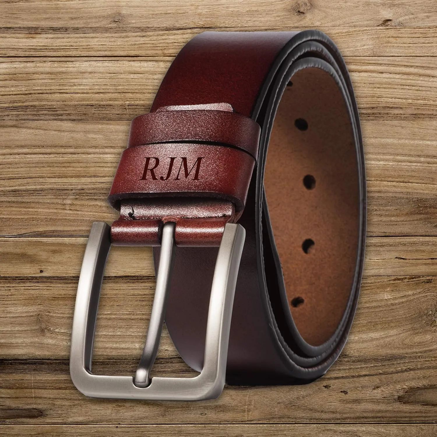 Personalized Belts For Men, Genuine Leather Belts, Personalized Gifts For Men LB25