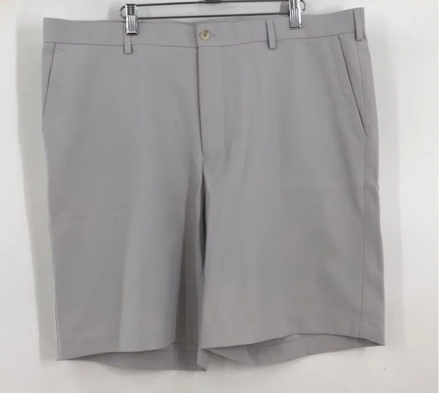 Peter Millar Men's Tan Gray Purple Wicking Chino Shorts - Size 40 Lot Of 4