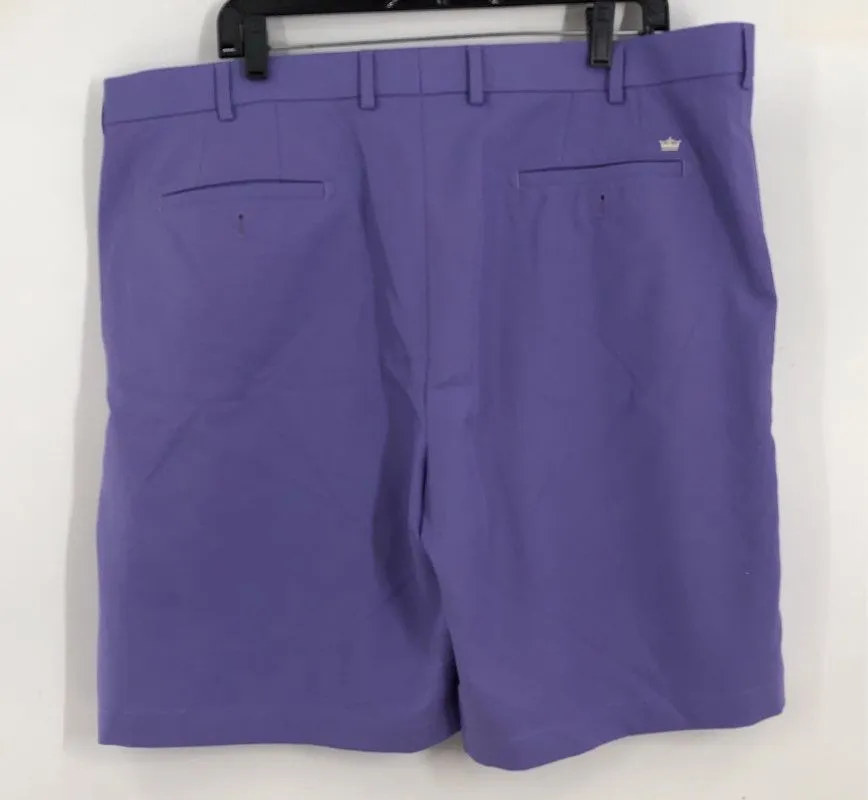 Peter Millar Men's Tan Gray Purple Wicking Chino Shorts - Size 40 Lot Of 4