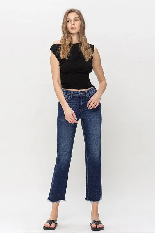 Piper High Rise Regular Straight Jean