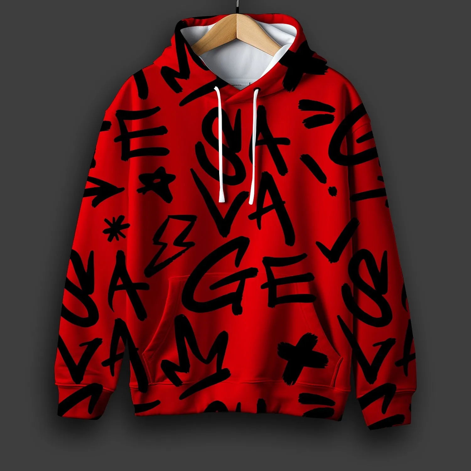 Printed Hoodie#26