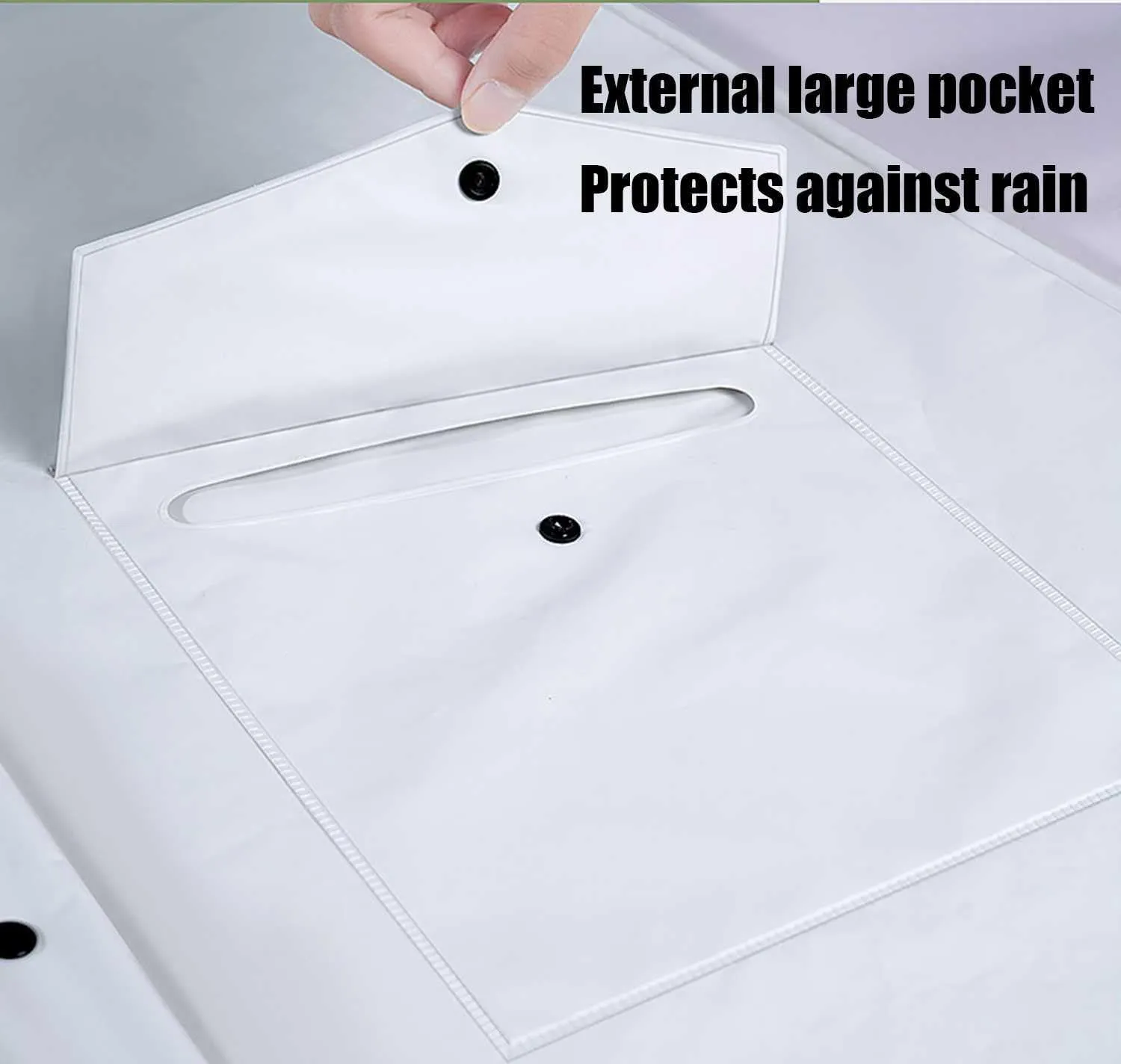 Rain Jacket for Men and Women Outdoor Lightweight Hooded Raincoat Waterproof Jackets Trench Coats
