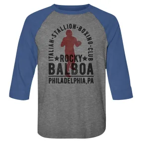 Rocky Balboa Boxing Club Men's Raglan