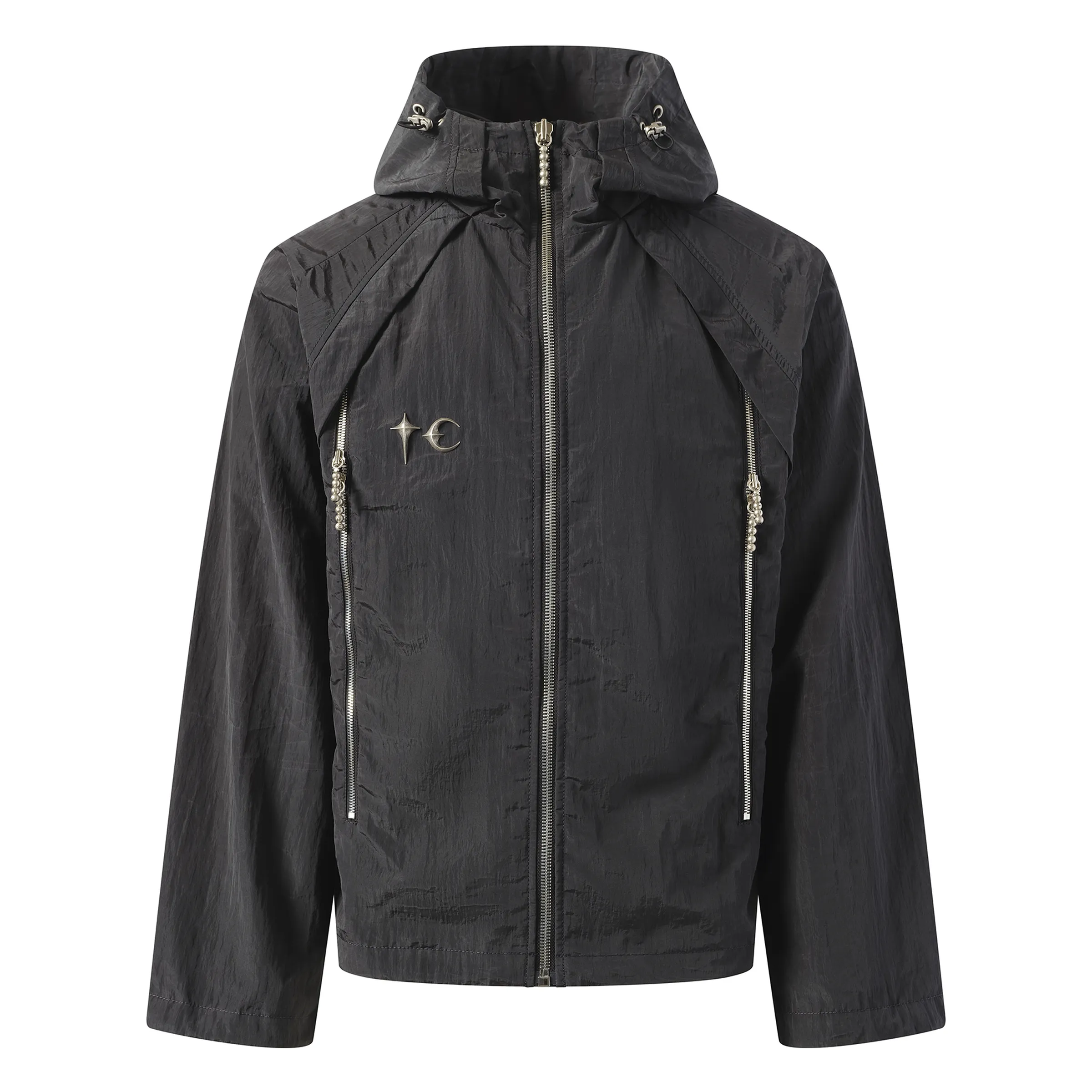 Scarred Wind Soldier Jacket in Black