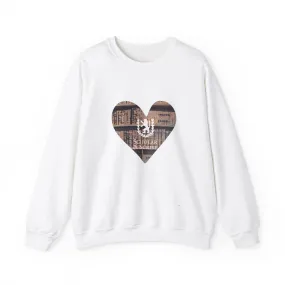 Scholar & Scribe Heart of Stories Unisex Heavy Blend™ Crewneck Sweatshirt
