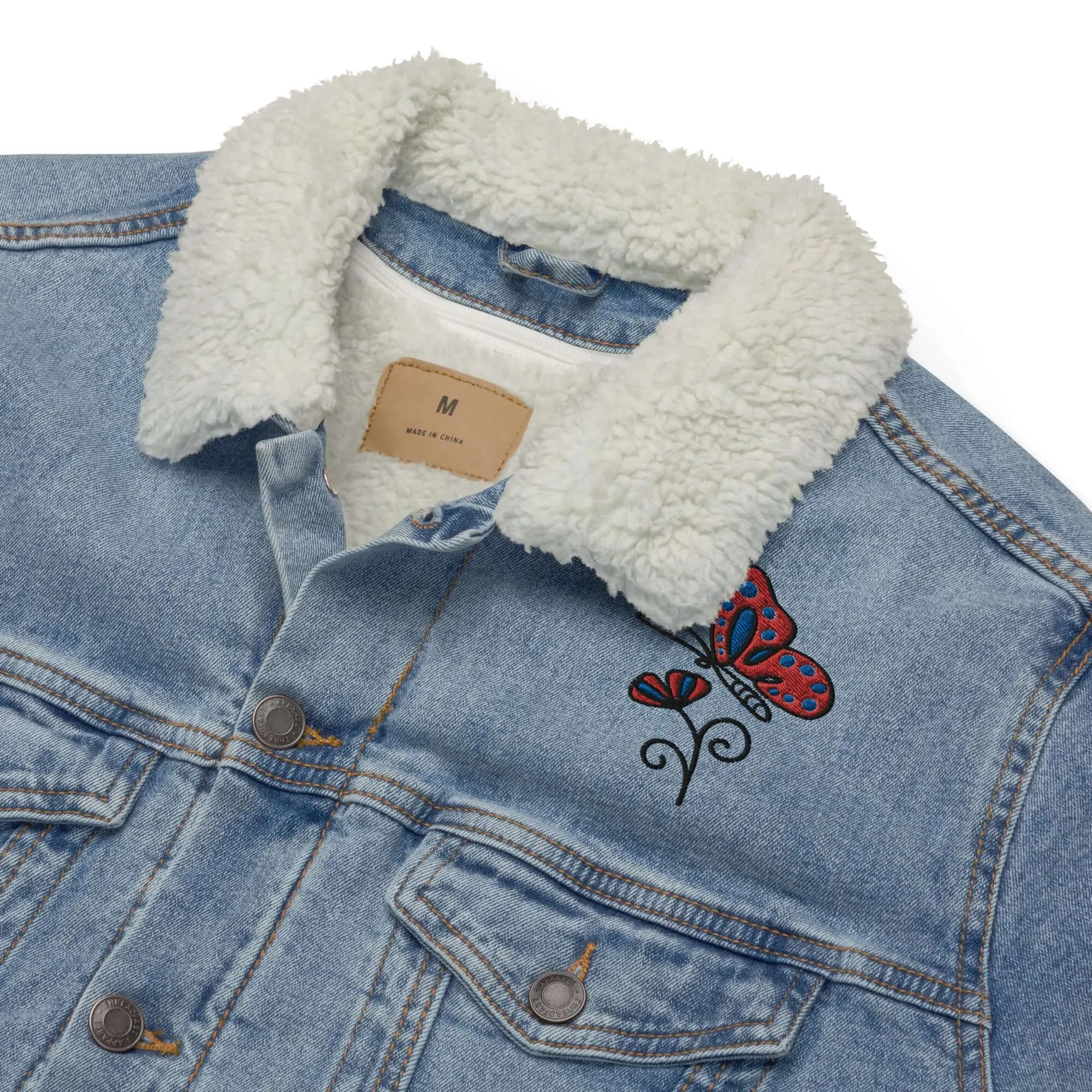 Sherpa Denim Jacket (Threadfast Apparel 372J)