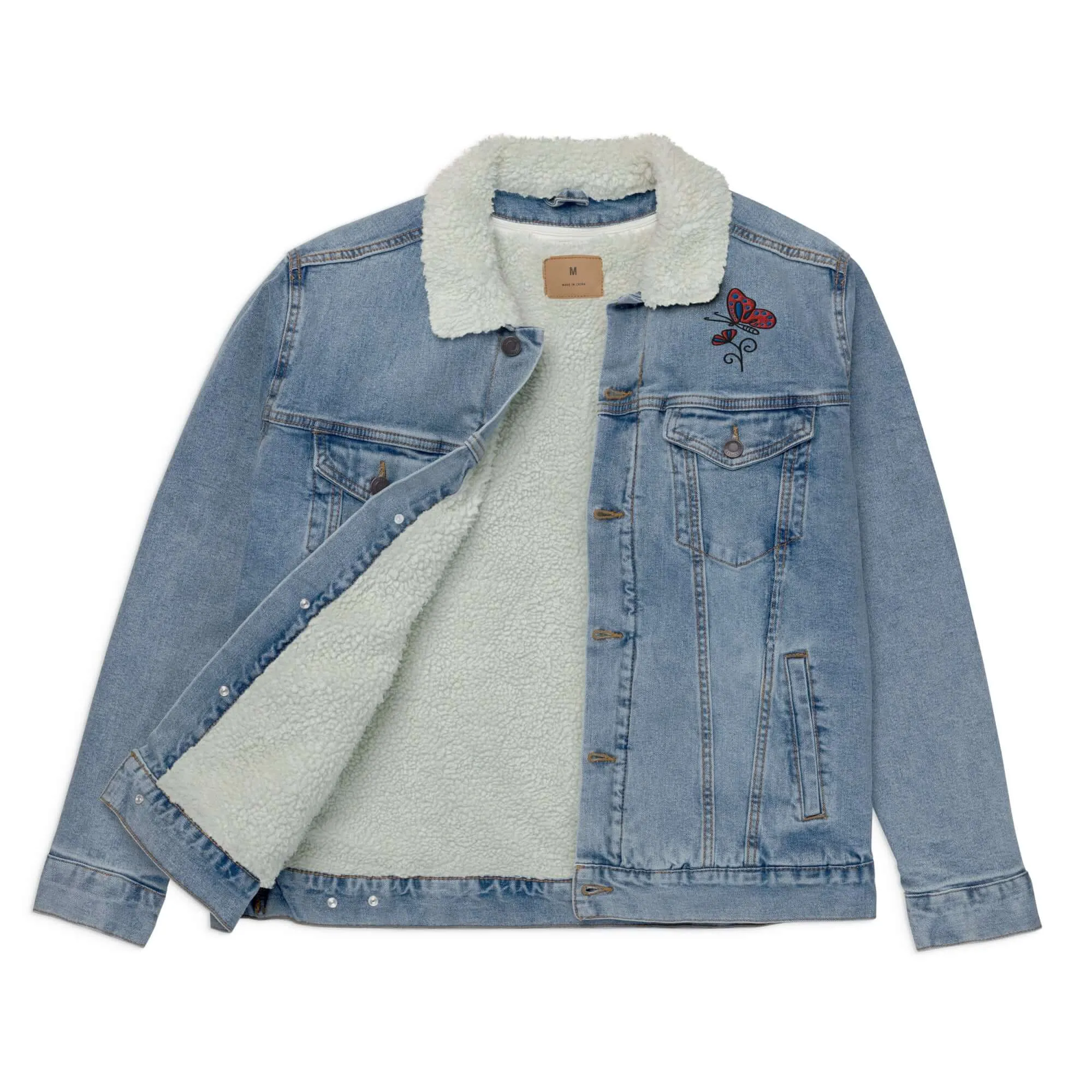 Sherpa Denim Jacket (Threadfast Apparel 372J)