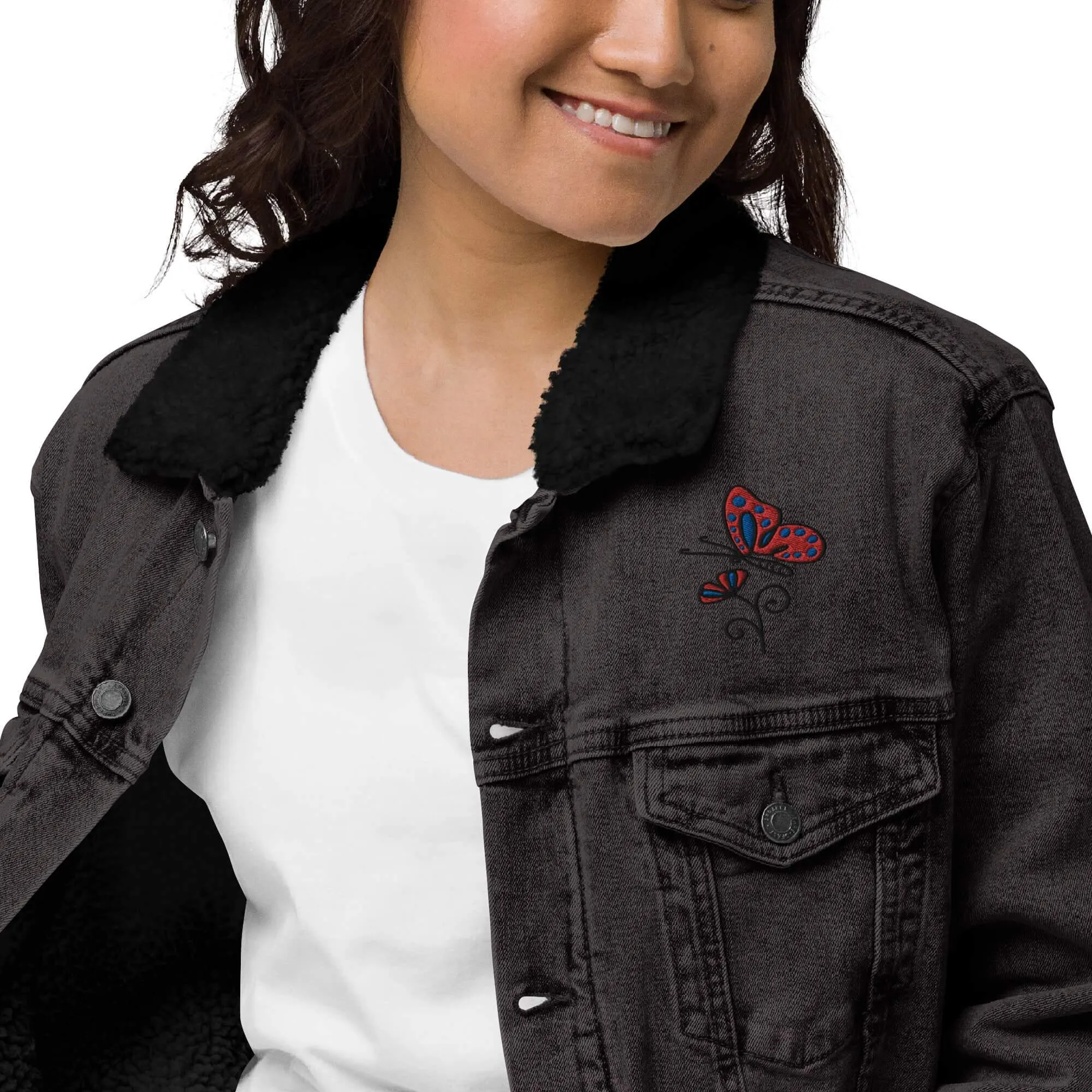 Sherpa Denim Jacket (Threadfast Apparel 372J)