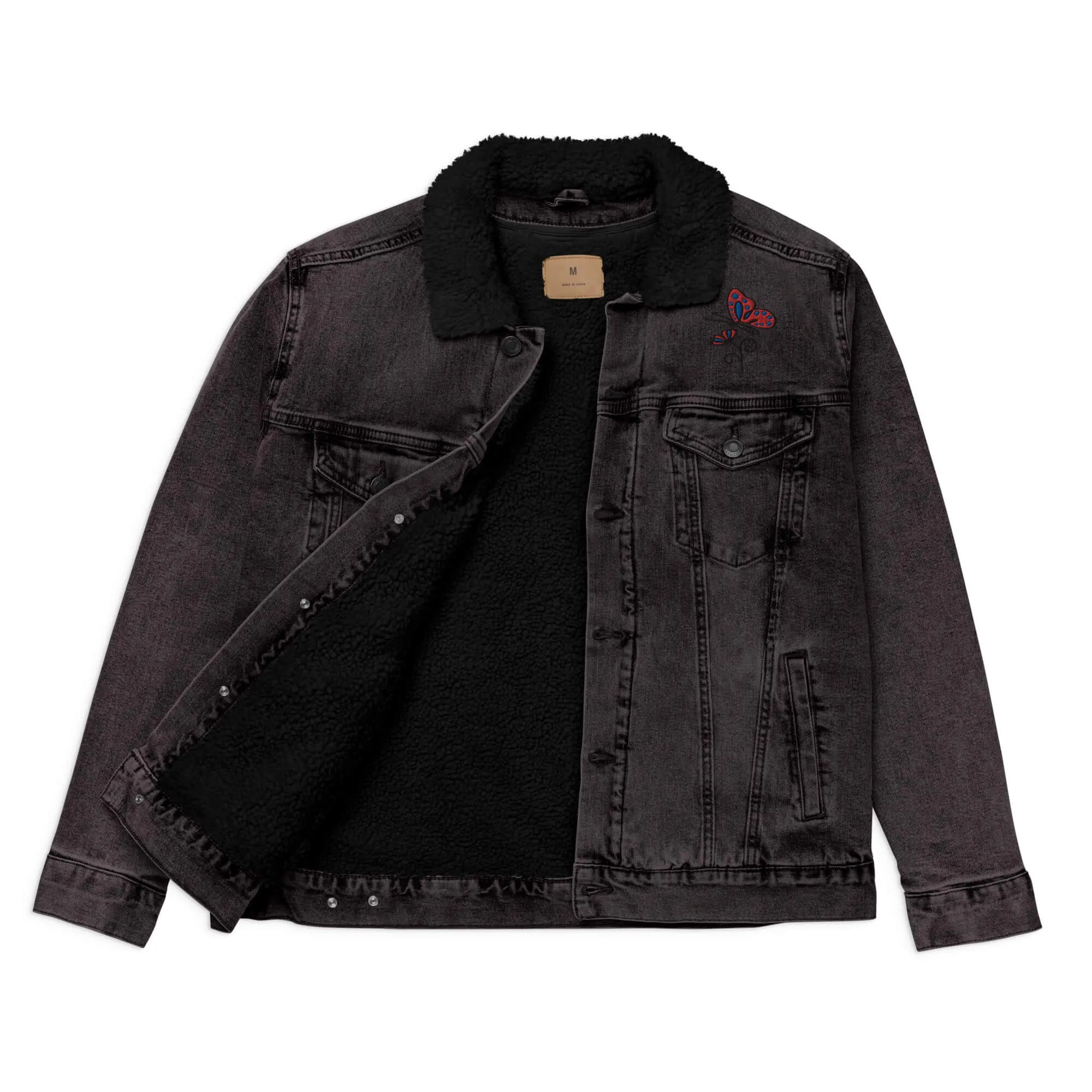 Sherpa Denim Jacket (Threadfast Apparel 372J)