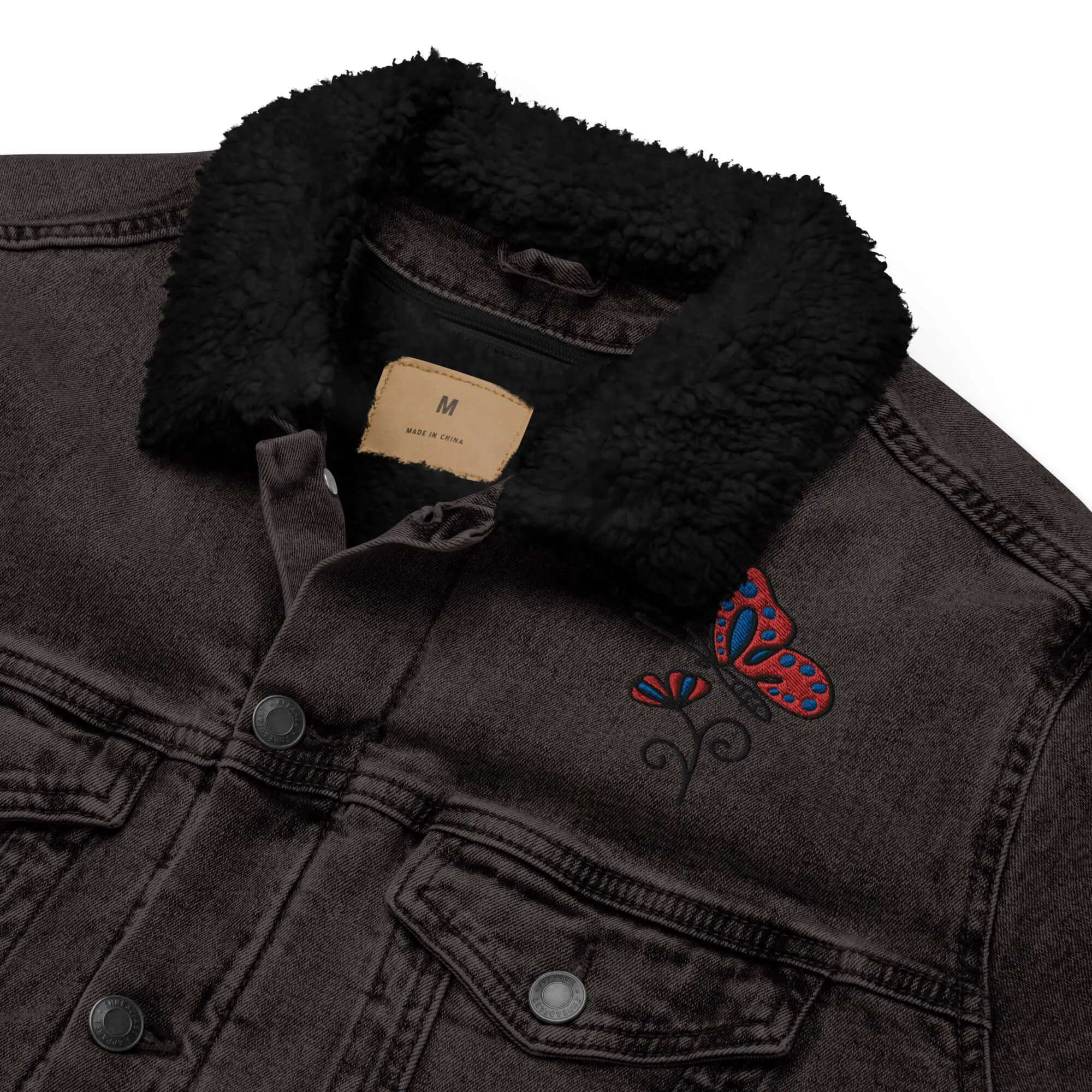 Sherpa Denim Jacket (Threadfast Apparel 372J)
