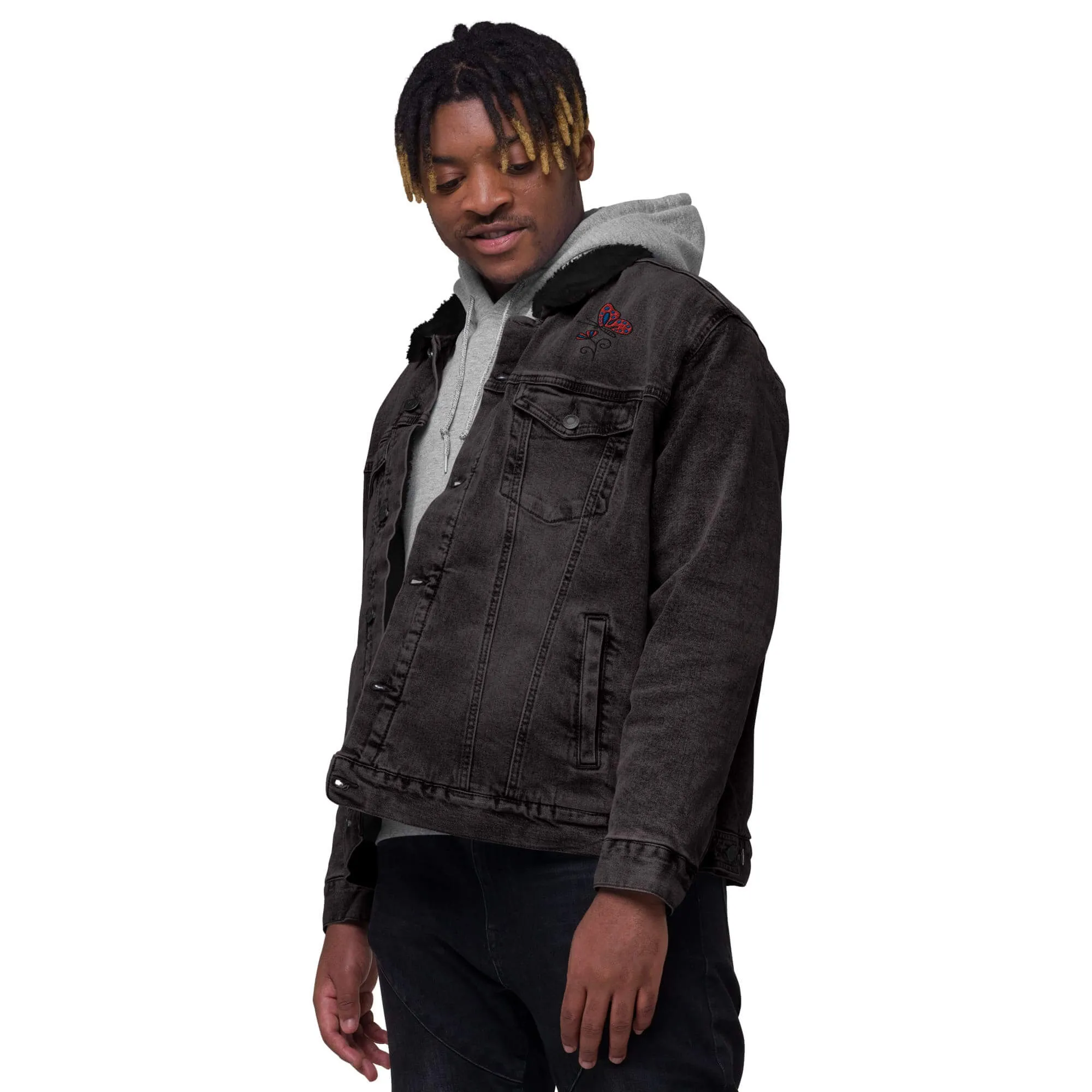 Sherpa Denim Jacket (Threadfast Apparel 372J)