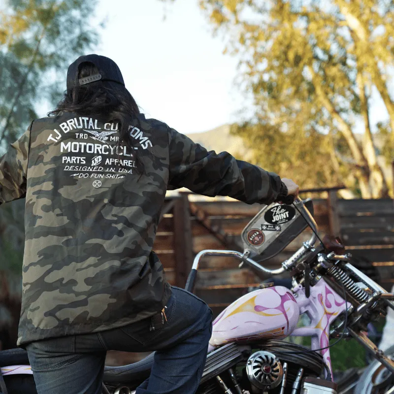 Shop Stop TJ Brutal Customs Windbreaker Jacket