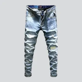 Skinny street jeans
 for men