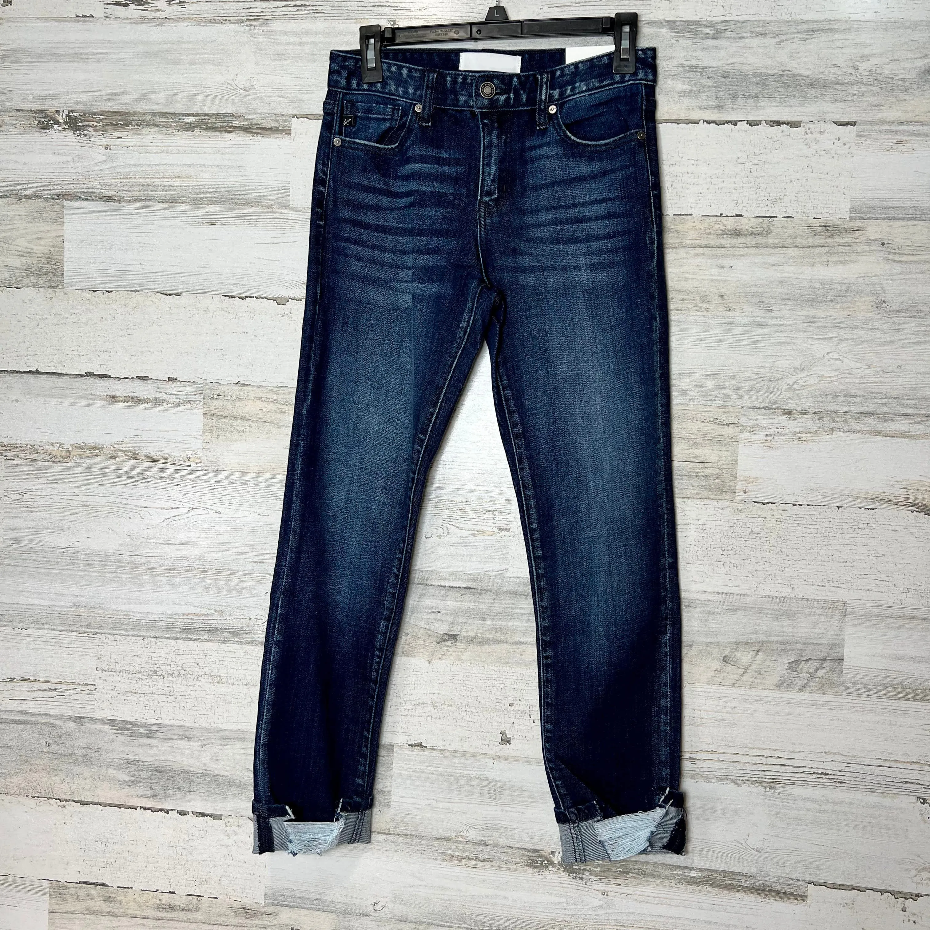 Straight Leg Dark Wash Jean