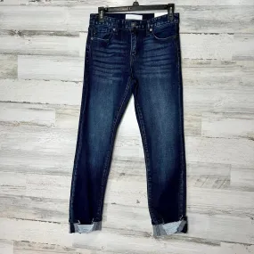 Straight Leg Dark Wash Jean
