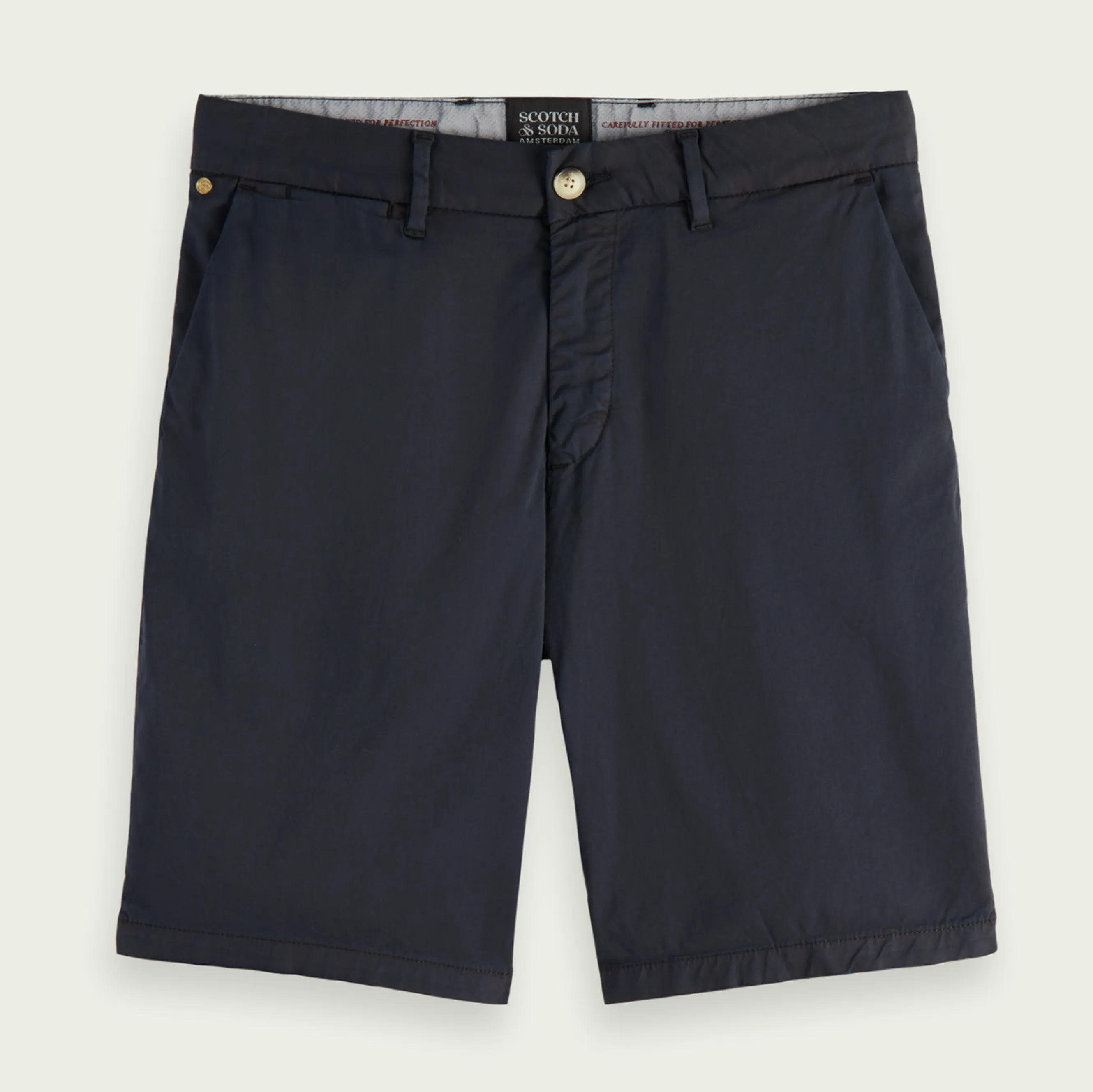 Stuart Garment-Dyed Pima Cotton Short (Night)