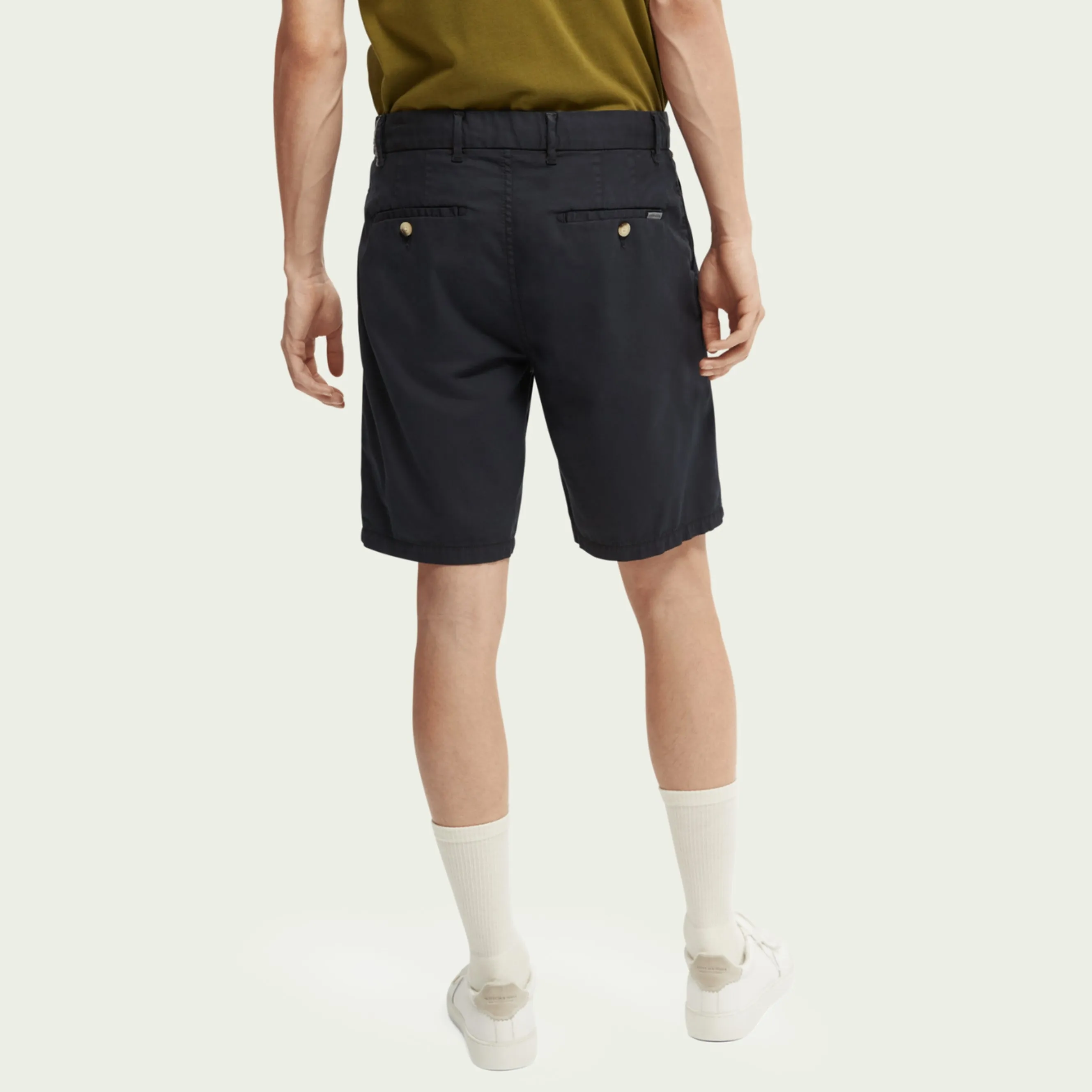 Stuart Garment-Dyed Pima Cotton Short (Night)