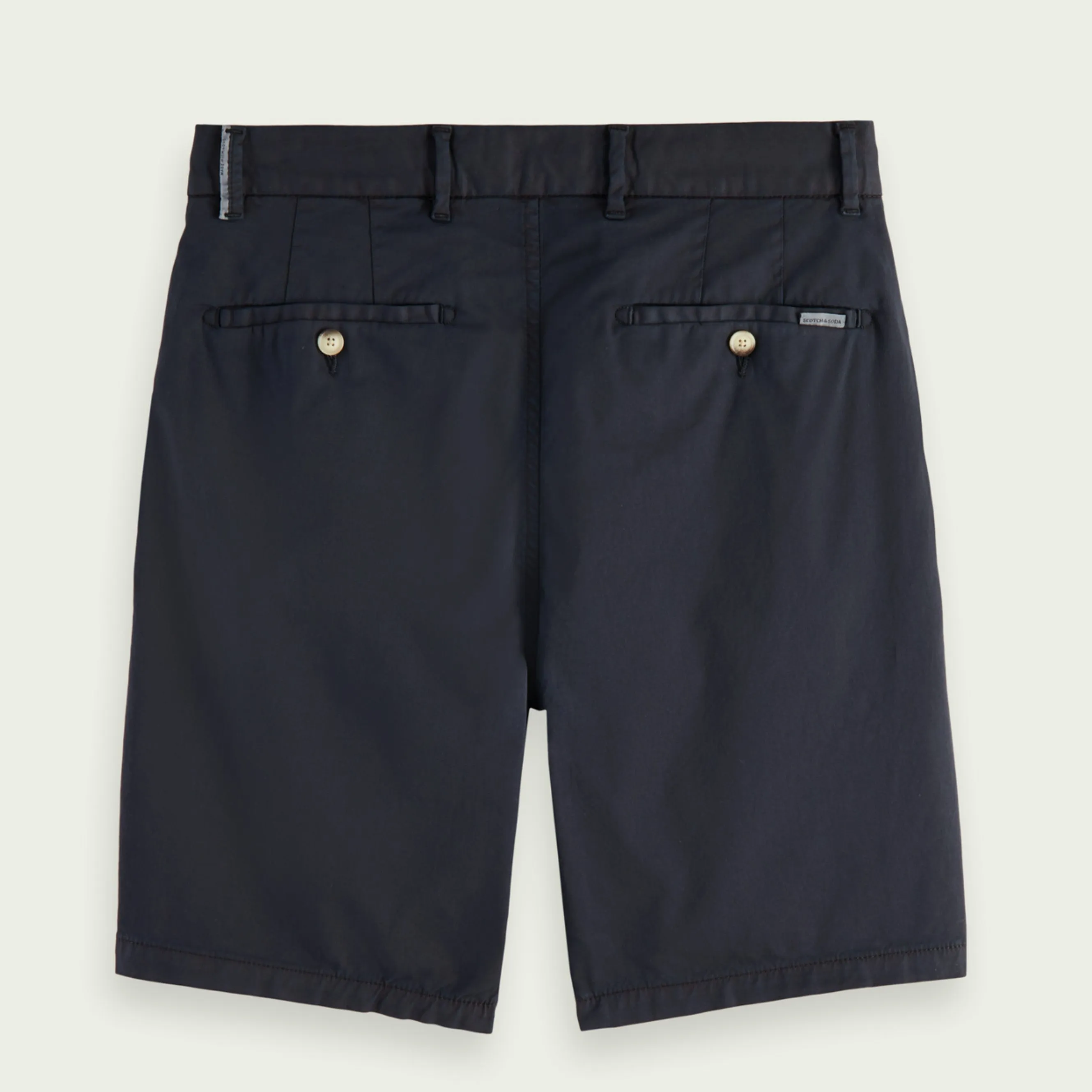 Stuart Garment-Dyed Pima Cotton Short (Night)