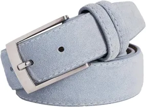Suede Belt Genuine Leather Belts For Men And Women With Oxford Fabric Belts Luxury Buckle Belts