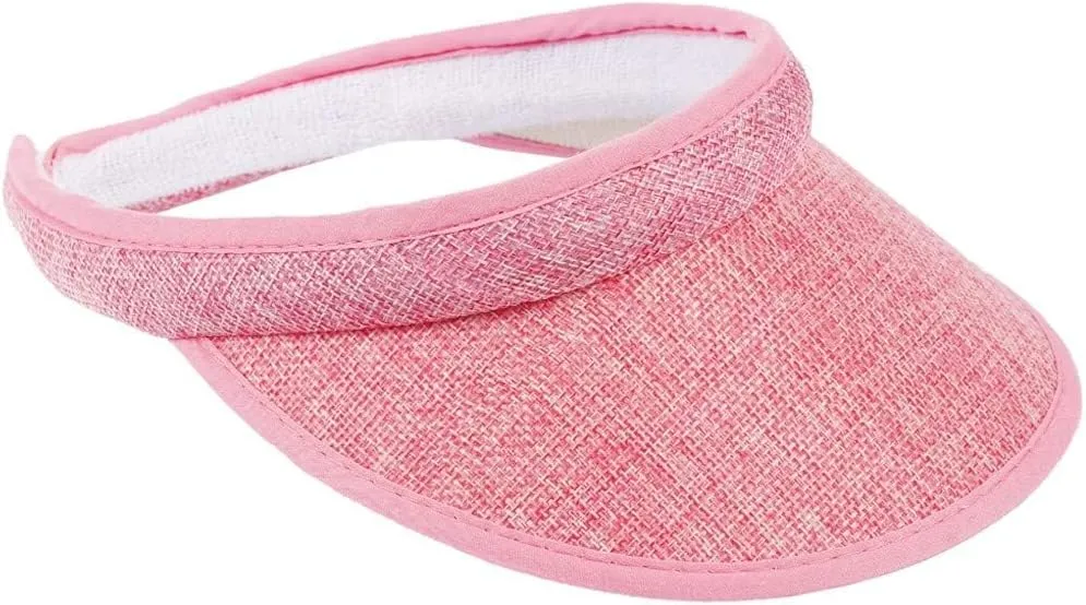 Sun Visor Hat Stretch Headband Visor Sport Wear Athletic Visor Elastic Visor Cap Sun Cap Outdoor Travel Beach