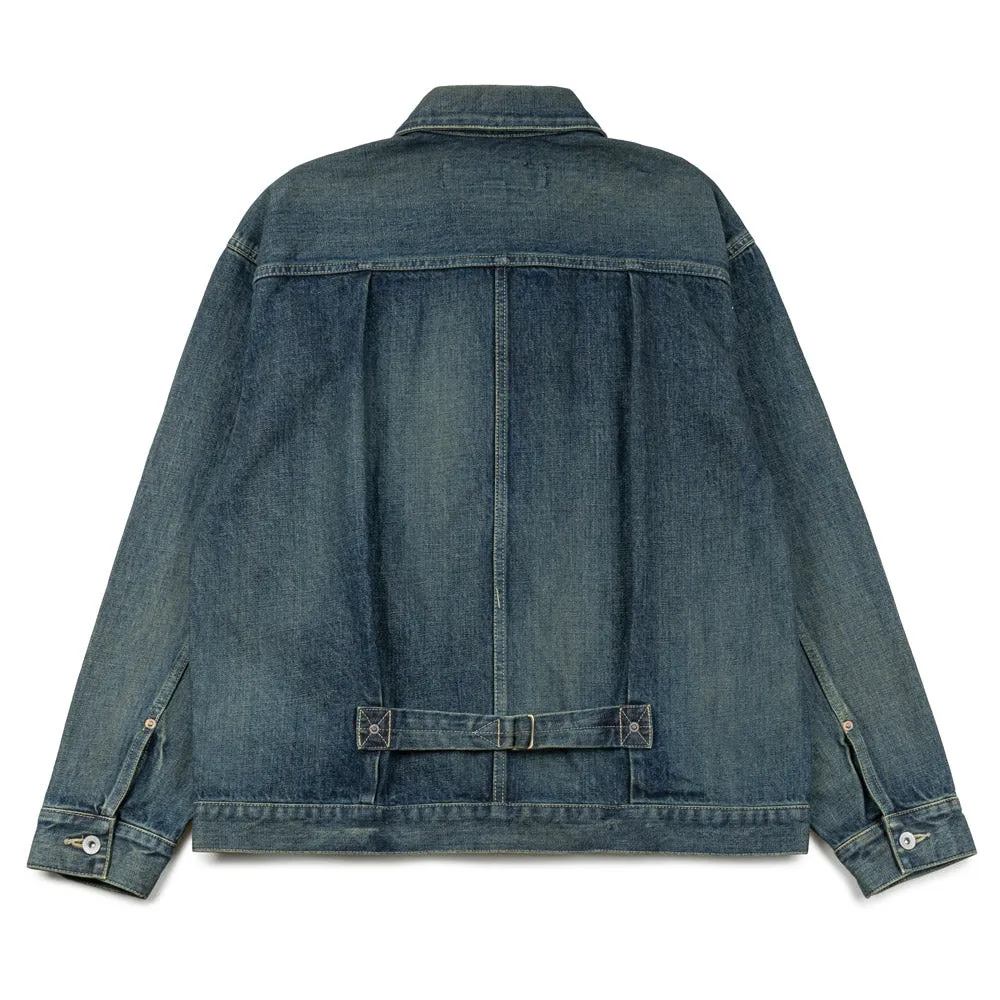 Washed Denim Type-1 Jacket | Indigo