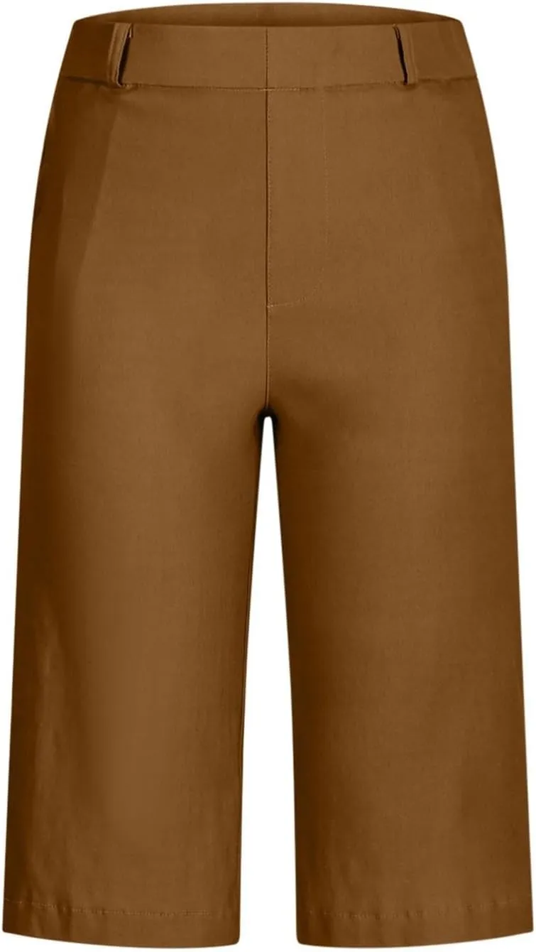 Women's Bermuda Shorts, Summer Dressy Shorts for Women Chino Straight Leg High Waisted Casual Summer