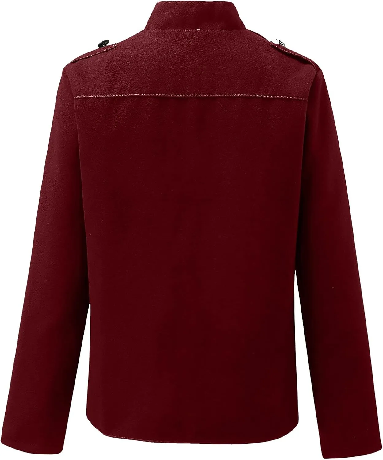 Womens Casual Blzers Plus Size Boyfriend Pocketed Office Work Loose Cardigans One Button Office Jackets