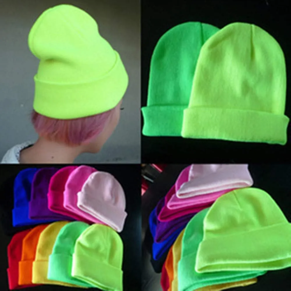 Womens Winter Ribbed Knit Cuffed Beanie Hat with Fur Pom-Pom Beanie Skull Cap Ski Hat Fisherman Beanie for Men