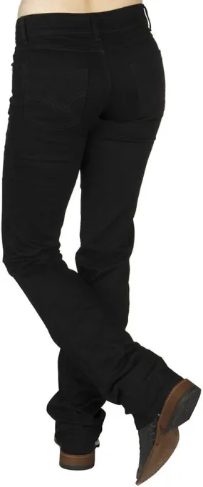 Wrangler Women's Cash Mid Rise Vented Hem Ultimate Riding Jean