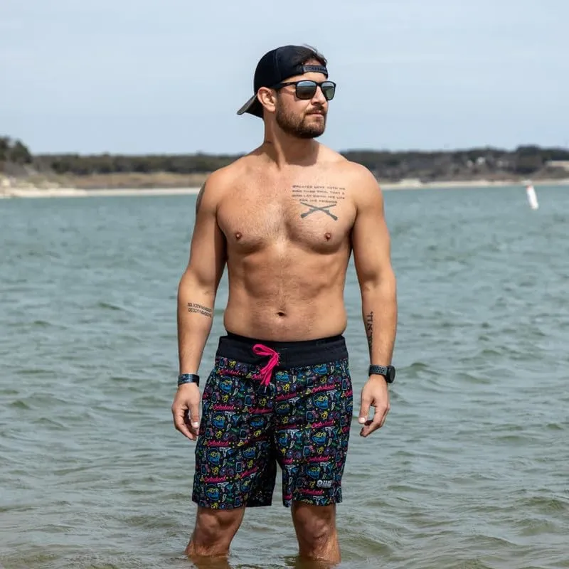 Zero Foxtrot Mens Swimwear, Swim Trunks and Board Shorts, Fast Drying, UPF 50  | 5 and 7 Inch Inseam, SM – XXL